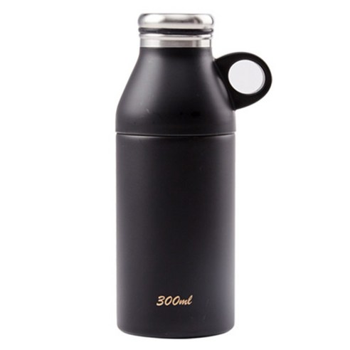 한주코리아 오슬로 K3089HJ 슈크림투고 텀블러, 블랙, 300ml