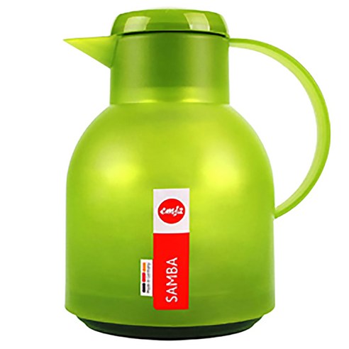 엠사 삼바 보온보냉 주전자, 1L, 그린