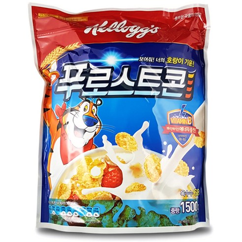 켈로그 푸로스트 콘 시리얼, 1.5kg, 1개