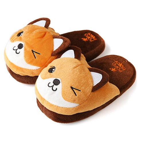 포포팬시 동물원 슬리퍼 성인용, 여우
