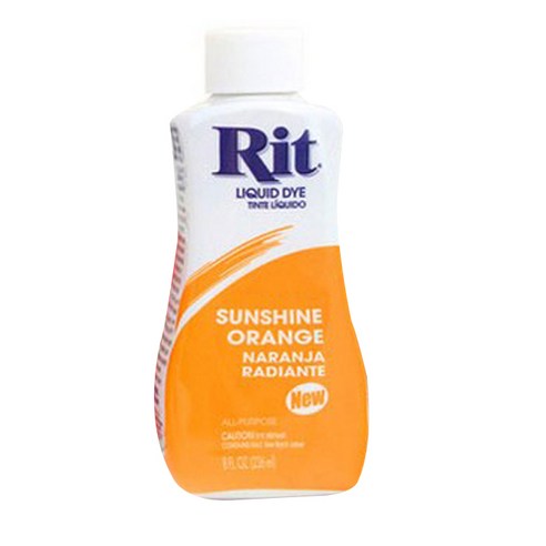 리트다이 대용량액체 염색제 236ml, 1개, 43 SunshineOrange