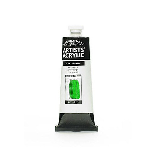 윈저앤뉴튼 아티스트 아크릴물감 S3 014 AntiqueGold, 60ml 311HookersGreen, 1