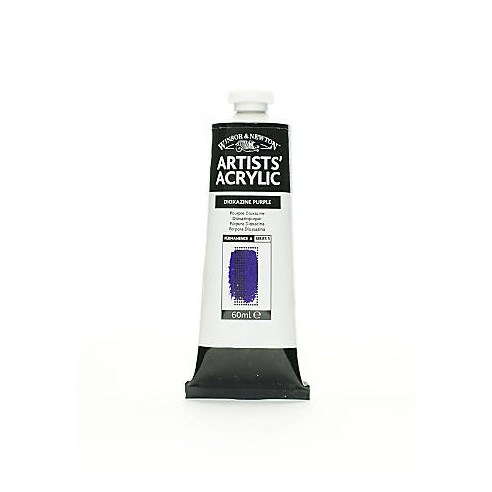 윈저앤뉴튼 아티스트 아크릴물감 S3 014 AntiqueGold, 60ml 229DioxazinePurple, 1