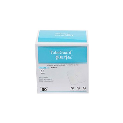 에버레이드 멸균 튜브가드 5 x 5 cm, 50개입