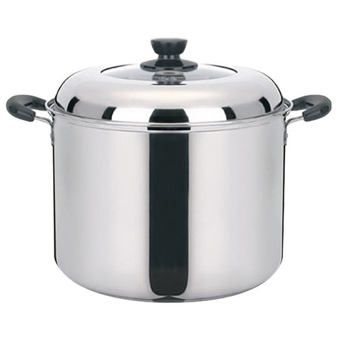 키친플라워 튜울립 냄비(곰솥) 28cm (NY-1072) 인덕션 IH, 단품, 실버