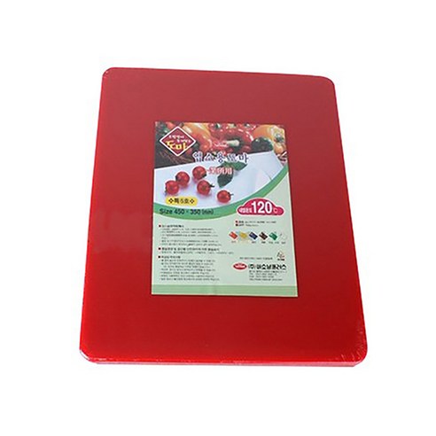 내쇼날 업소용 칼라 위생도마, 빨강