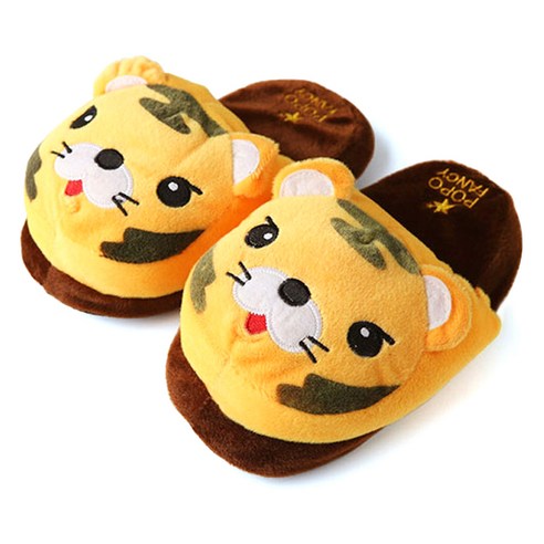 포포팬시 동물원 슬리퍼 성인용, 호랑이