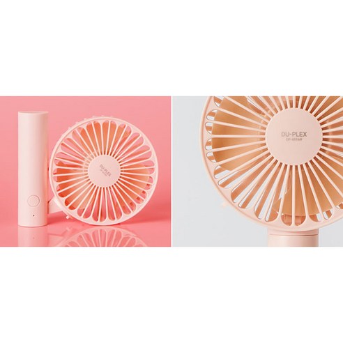 강력한 냉각 성능, 내구성 있는 배터리, 편리한 사용성을 갖춘 듀플렉스 2600mAh 대용량 배터리 미니 선풍기