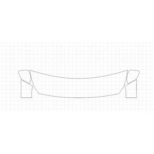 헥시스 현대 엑센트 LIMITED 2018 PU재질 PPF보호필름, 05. HFM 45.72cm, BIKINI, 1개