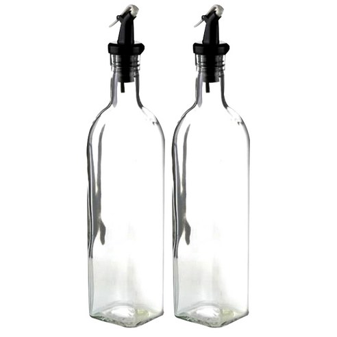 시노글라스 그레이 오일병 블랙, 500ml, 2개