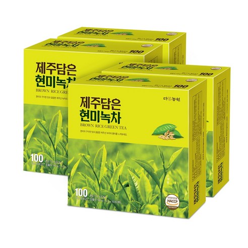 다농원 제주담은 현미녹차, 1.4g, 400개
