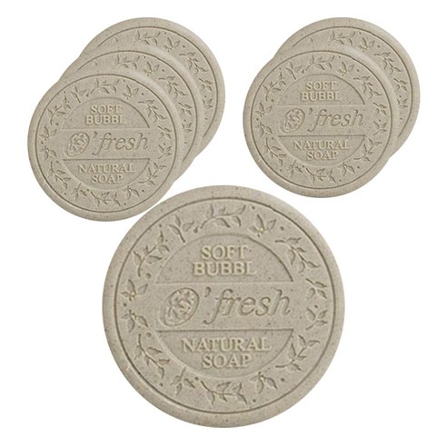 오프레쉬 내추럴 어성초 클렌징 비누, 100g, 6개