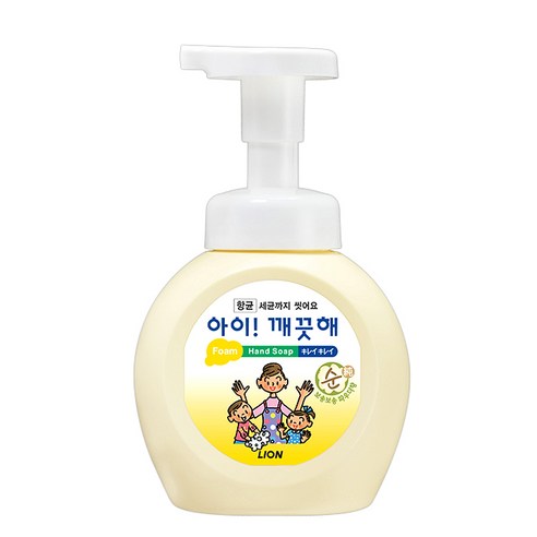 아이깨끗해 핸드워시 순 보송보송 파우더향, 250ml, 1개