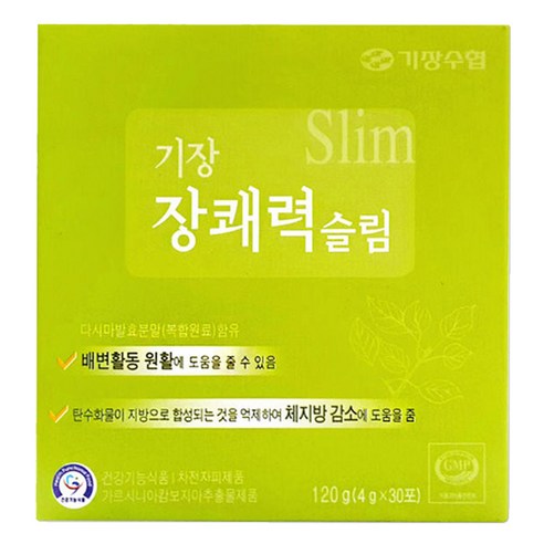 두루원 기장 장쾌력 슬림, 4g, 30개입