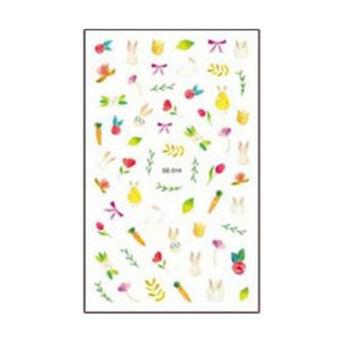 [겔럭시인] DIY 네일스티커 12종, 1개, A-2