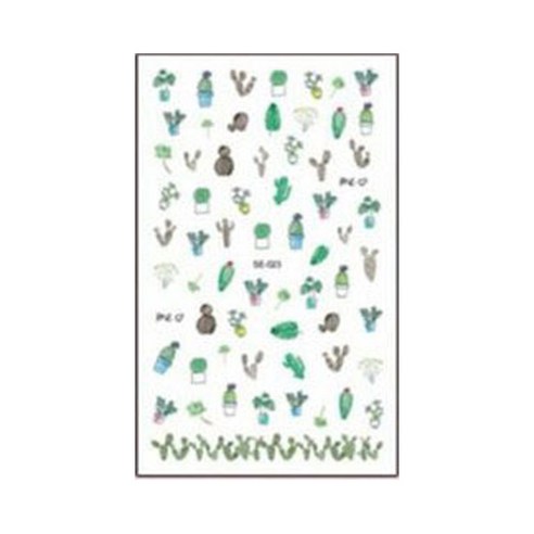 [겔럭시인] DIY 네일스티커 12종, 1개, A-6