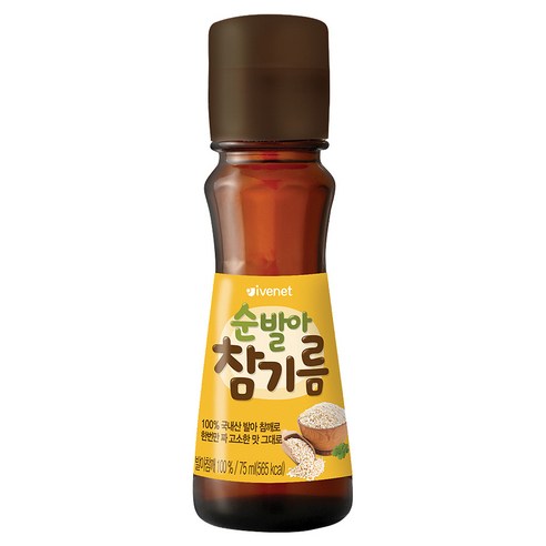 아이배냇 순 발아 참기름, 참깨, 1병