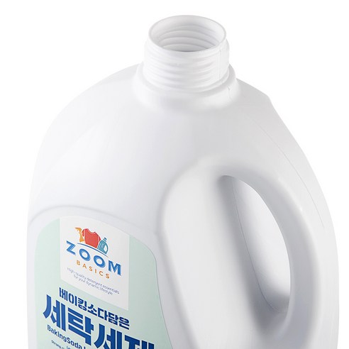 줌 베이직 베이킹소다 담은 액체 세탁세제: 다목적 세탁 솔루션