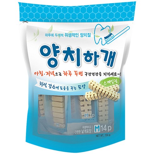 양치하개 반려견 덴탈껌 24p, 스케일링, 360g, 1개