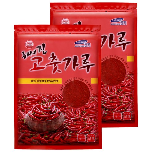 류씨네 중국산 진고춧가루 중식용, 1kg, 2개