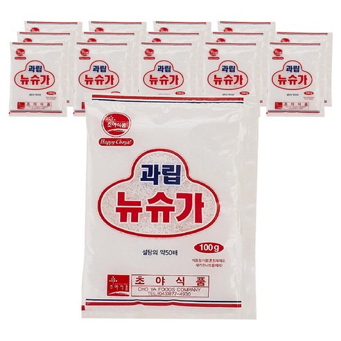 초야식품 과립 뉴슈가, 100g, 15개