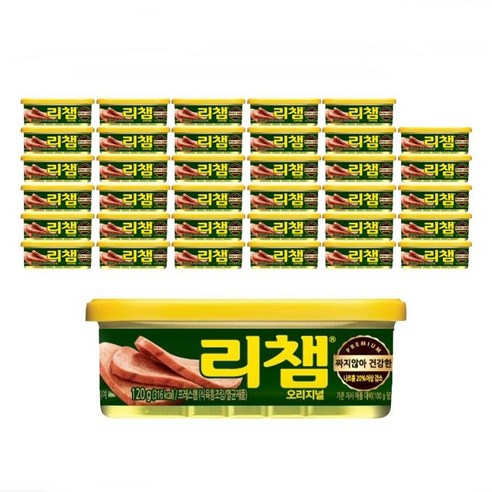 리챔 오리지널 햄통조림, 200g, 6개