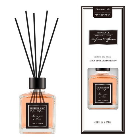 더허브샵 프로방스 퍼퓸 디퓨져 125ml, 러브미넘버5