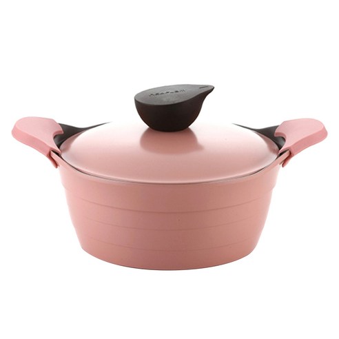 네오플램 IH 일라 양수냄비, 24 cm, 로맨틱핑크