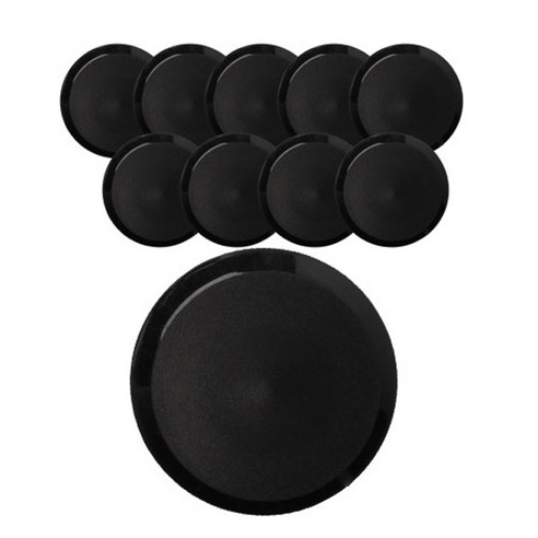 패션포인트 OP 쏘나타 단추 30 mm, 블랙, 10개