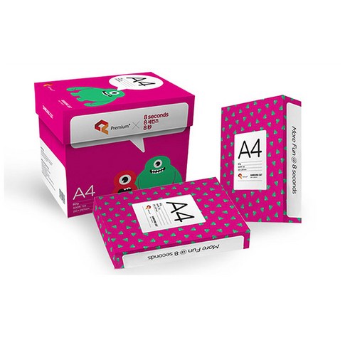 고품질 에잇세컨즈 복사용지: 업무 효율성과 선명한 출력물