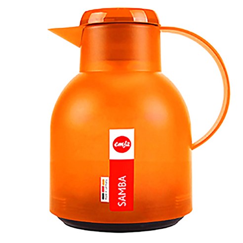 엠사 삼바 보온보냉 주전자, 1L, 주황