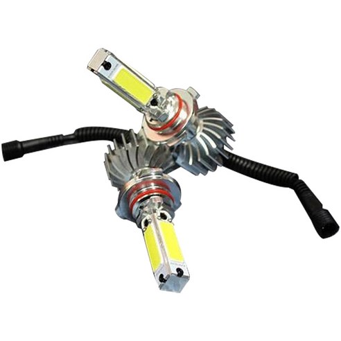 REXUS 익스트림 파워 22W LED안개등/6000K 4면 COB 20W LED안개등 9006 1세트