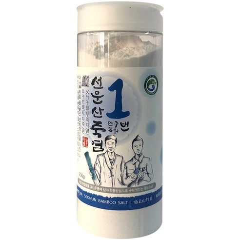 한국로하스식품 1번 구워만든 선운산 죽염, 200g, 1개