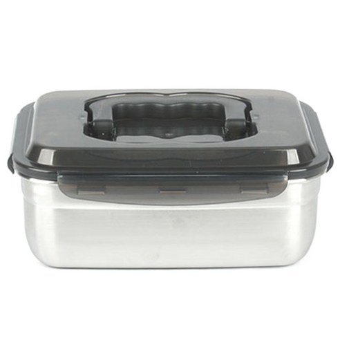 키친아트 스텐 김치통, 2.45L, 1개