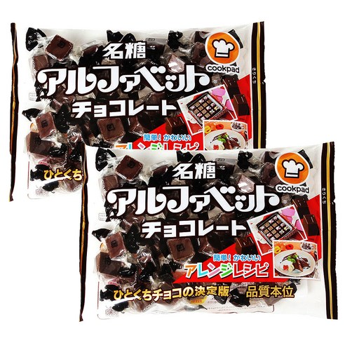메이토 알파벳 초콜릿, 191g, 2개입