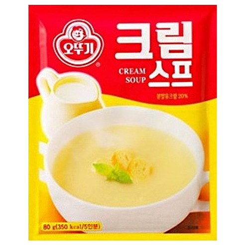 오뚜기 크림 스프, 80g, 1개