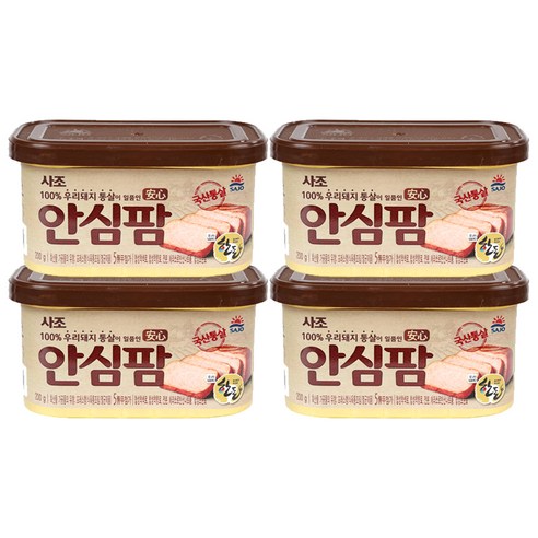 사조 안심팜, 200g, 4개