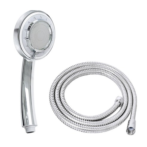 코시나 3기능 마사지 샤워기 + 1.5M 메탈줄, 1세트 Best Top3