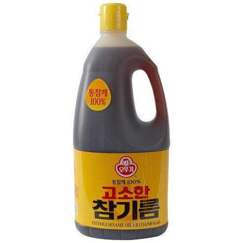 오뚜기 고소한참기름 (pet)(통참깨), 1.8L, 1개