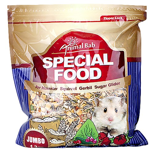 애니멀밥 점보 햄스터 사료, 1.3kg, 1개
