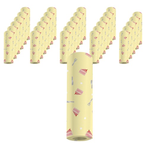 나노씨엔티 랩핑포장지 297 x 420 mm, 디저트냠냠, 30개입