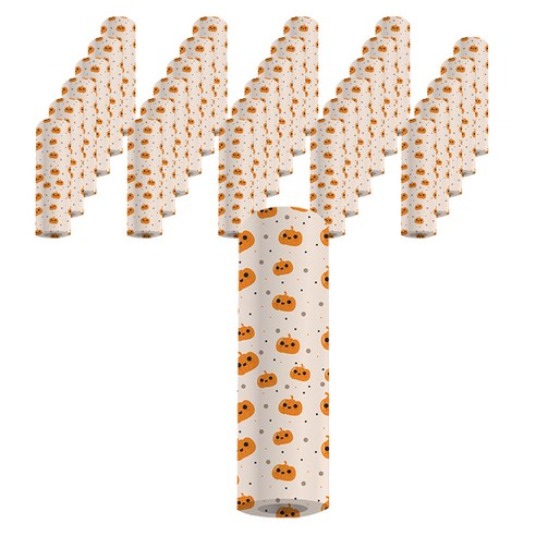 나노씨엔티 랩핑포장지 297 x 420 mm, 귀여운호박, 30개입