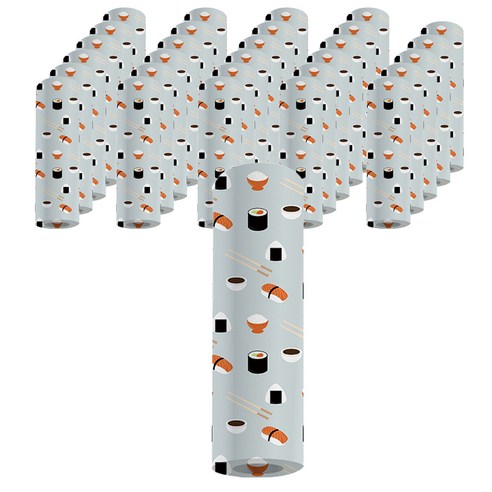 나노씨엔티 랩핑포장지 297 x 420 mm, 오니기리, 30개입