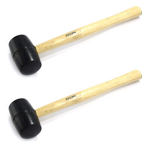 툴스피아 고무망치 300g, 2개