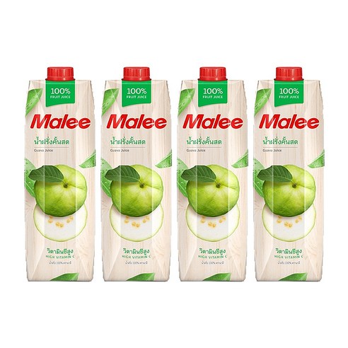 말리 구아바 착즙 주스, 1L, 4개