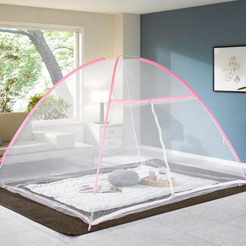 알뜨리 야광 원터치 모기장, 핑크