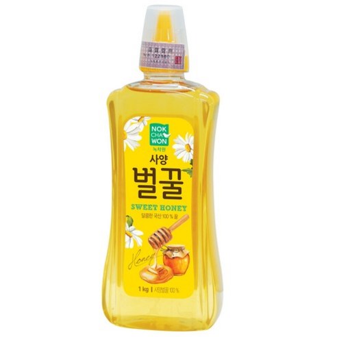 녹차원 사양벌꿀, 1개, 1kg