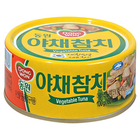 동원 야채참치 통조림, 100g, 1개
