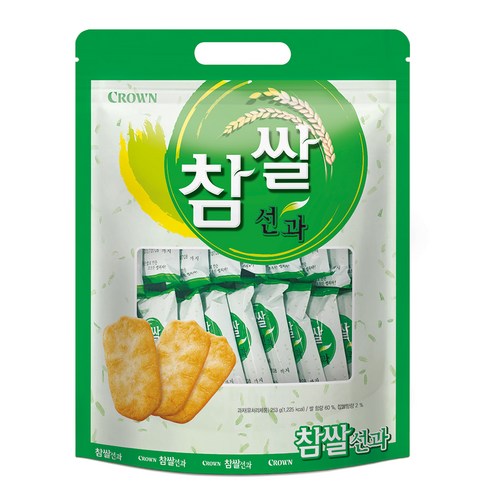 크라운 참쌀선과 253g × 1개, 개당 중량 × 수량 섬네일