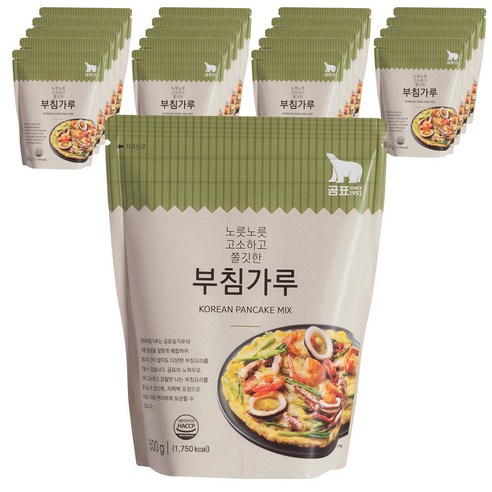곰표 부침가루, 500g, 20개입